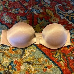 Seamless Nude Strapless Bra 34A
